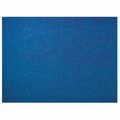 Aarco Fabric Covered Tackable Board Square Model 18"x24" Sapphire SF1824745